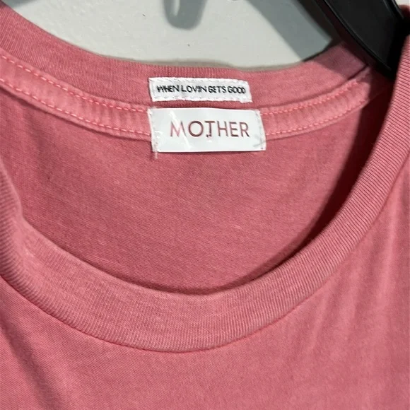 Mother Pink The Sleeveless Rowdy Tank Top - AS IS NWT - PMG Mauve Glow Play Date - Picture 7 of 9